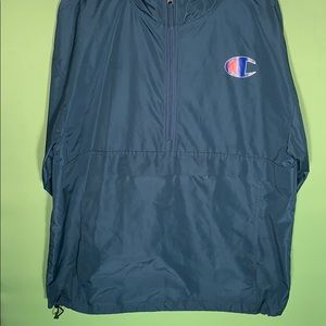 Champion long sleeve rain jacket men’s large